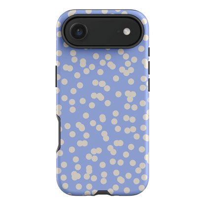 Mini Confetti Periwinkle Salt Printed Phone Cases iPhone 17 Air / Armoured by Veronica Tucker - The Dairy