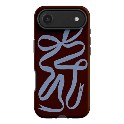 Mocha Ribbon Printed Phone Cases iPhone 17 Air / Armoured by Jasmine Dowling - The Dairy