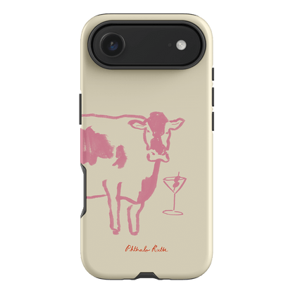 Mootini Pink Printed Phone Cases iPhone 17 Air / Armoured by Phthalo Ruth - The Dairy