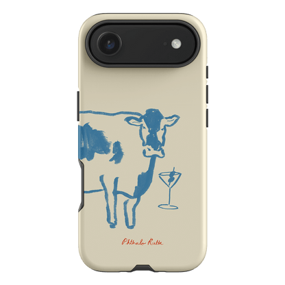 Mootini Blue Printed Phone Cases iPhone 17 Air / Armoured by Phthalo Ruth - The Dairy
