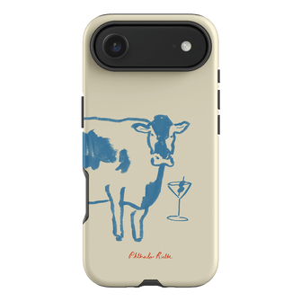 Mootini Blue Printed Phone Cases iPhone 17 Air / Armoured by Phthalo Ruth - The Dairy