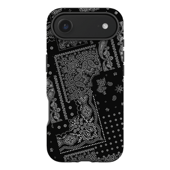 Paisley Noir Printed Phone Cases iPhone 17 Air / Armoured by The Dairy - The Dairy