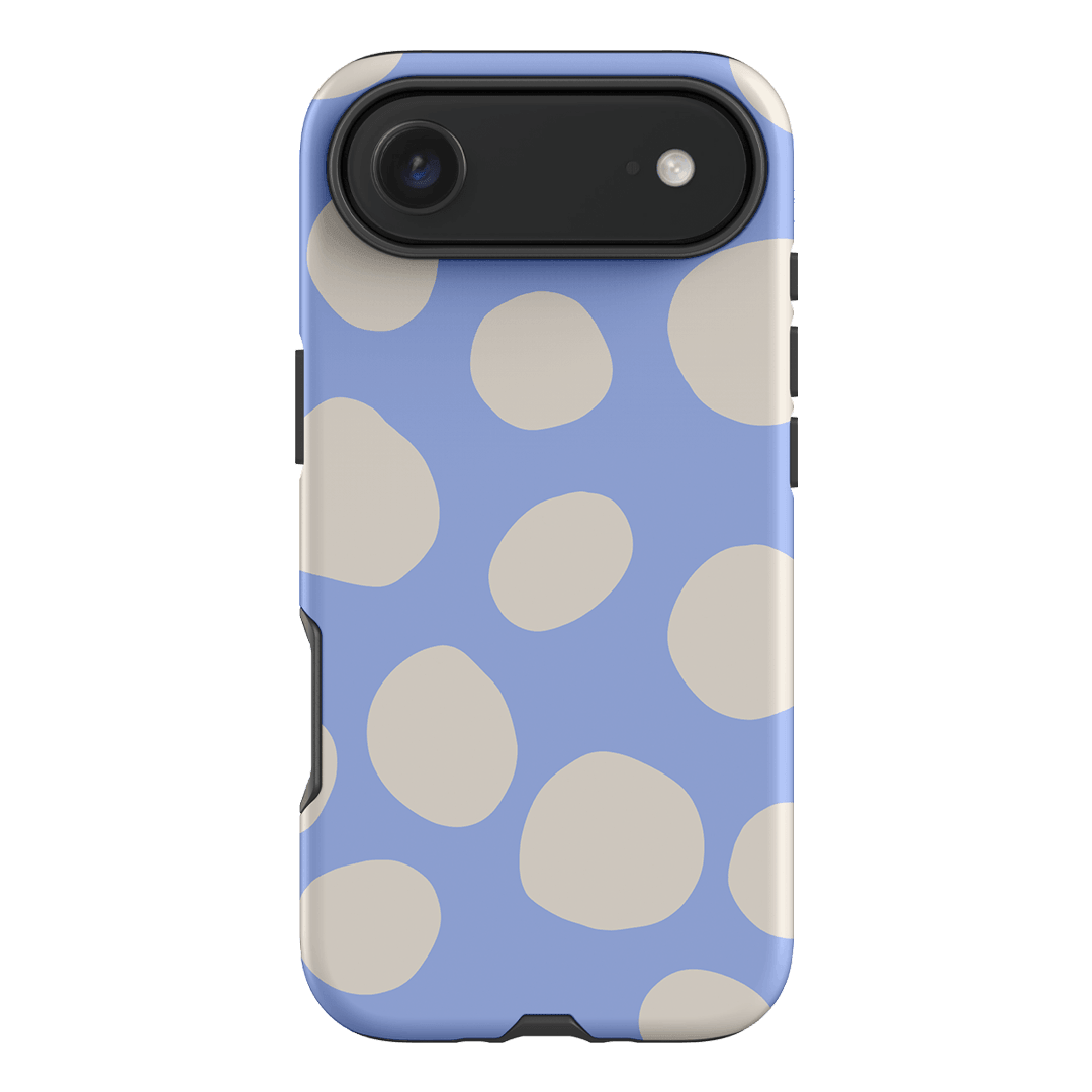 Pebbles Periwinkle Salt Printed Phone Cases iPhone 17 Air / Armoured by Veronica Tucker - The Dairy