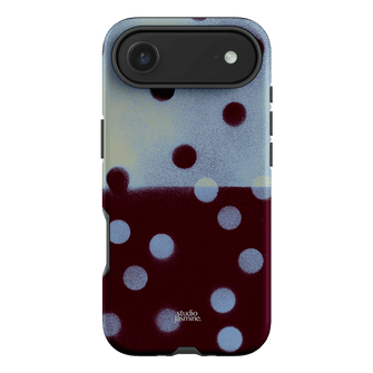Plum Polka Dot Printed Phone Cases iPhone 17 Air / Armoured by Jasmine Dowling - The Dairy