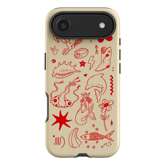 Spiced Cowboy Cream Printed Phone Cases iPhone 17 Air / Armoured by Easty Beasty - The Dairy