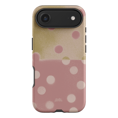Strawberry Polka Dot Printed Phone Cases iPhone 17 Air / Armoured by Jasmine Dowling - The Dairy