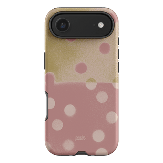 Strawberry Polka Dot Printed Phone Cases iPhone 17 Air / Armoured by Jasmine Dowling - The Dairy