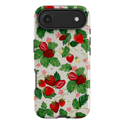 Strawberry Patch Printed Phone Cases iPhone 17 Air / Armoured by Ellie Mae - The Dairy