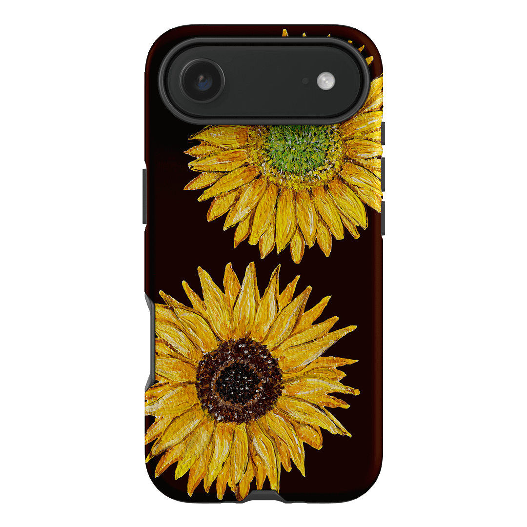 Sunflower Brown Printed Phone Cases iPhone 17 Air / Armoured by BG. Studio - The Dairy