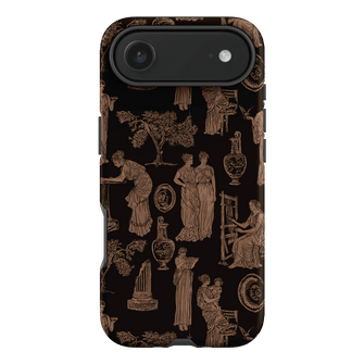 Symposium Burnt Umber Printed Phone Cases iPhone 17 Air / Armoured by Veronica Tucker - The Dairy