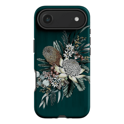 Teal Native Printed Phone Cases iPhone 17 Air / Armoured by Typoflora - The Dairy