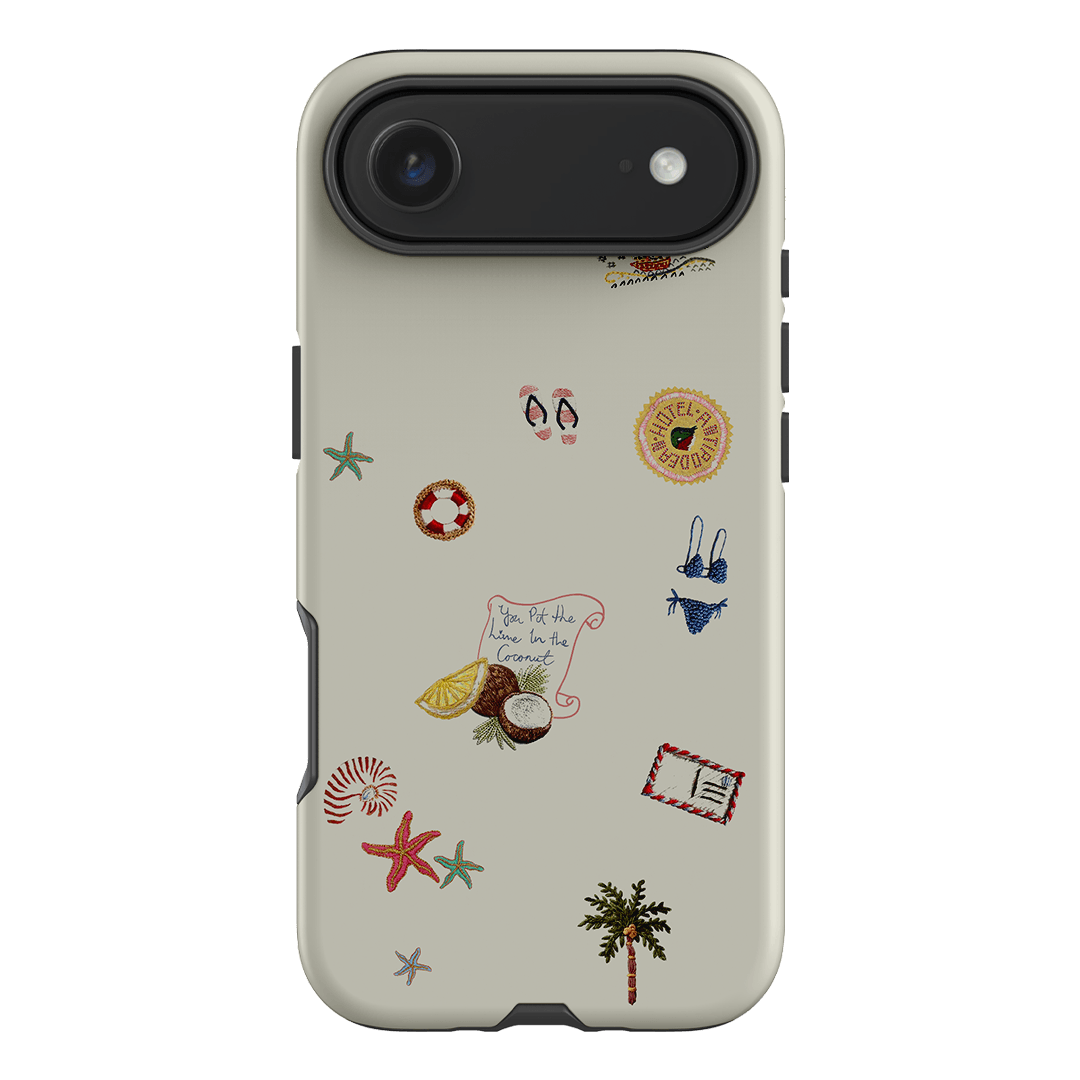 Vacay All Day Cream Printed Phone Cases by Antipodean - The Dairy