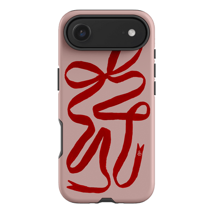 Valentine Ribbon Printed Phone Cases iPhone 17 Air / Armoured by Jasmine Dowling - The Dairy