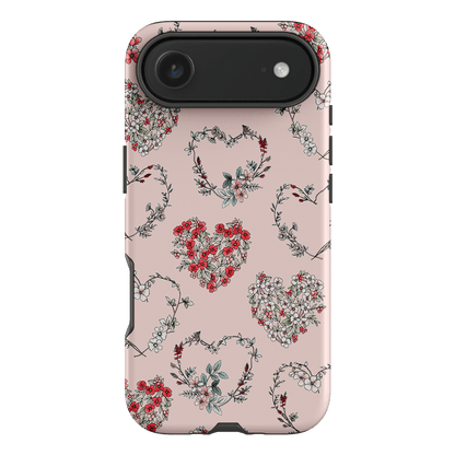 Wild Heart Wreath Printed Phone Cases iPhone 17 Air / Armoured by Typoflora - The Dairy
