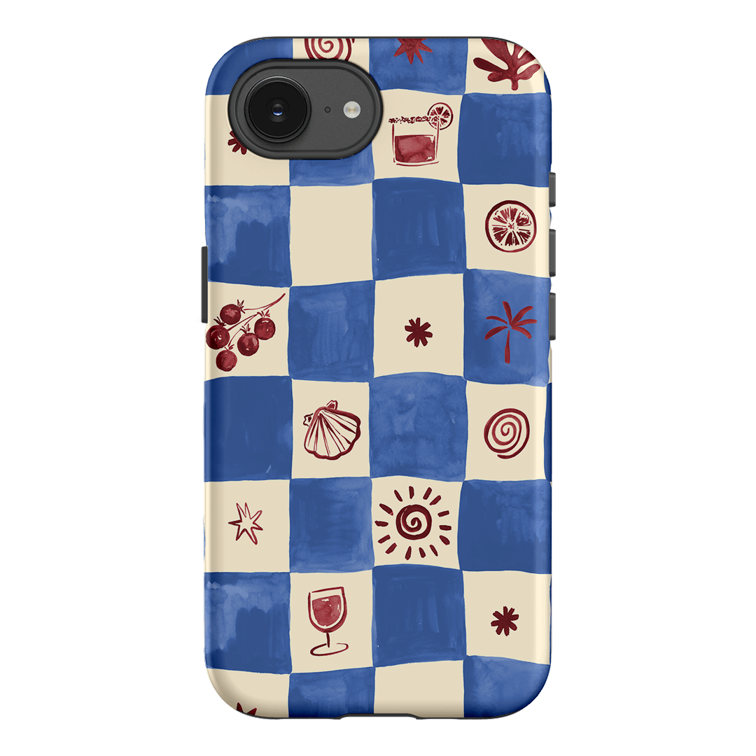 Afternoon Mezze Cornflower Printed Phone Cases iPhone 17E / Armoured by Charlie Taylor - The Dairy