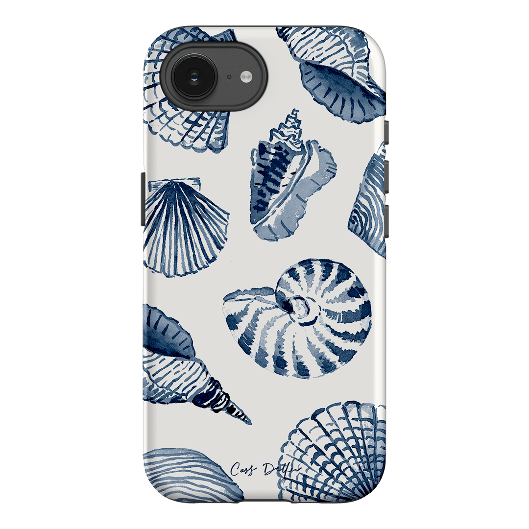 Blue Shells Printed Phone Cases iPhone 17E / Armoured by Cass Deller - The Dairy