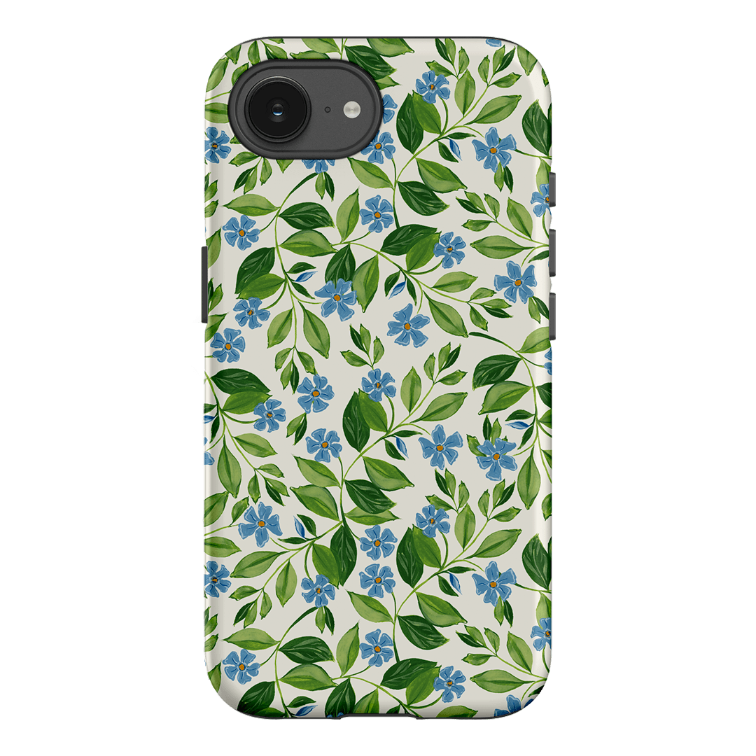 Blue Vines Printed Phone Cases iPhone 17E / Armoured by Ellie Mae - The Dairy