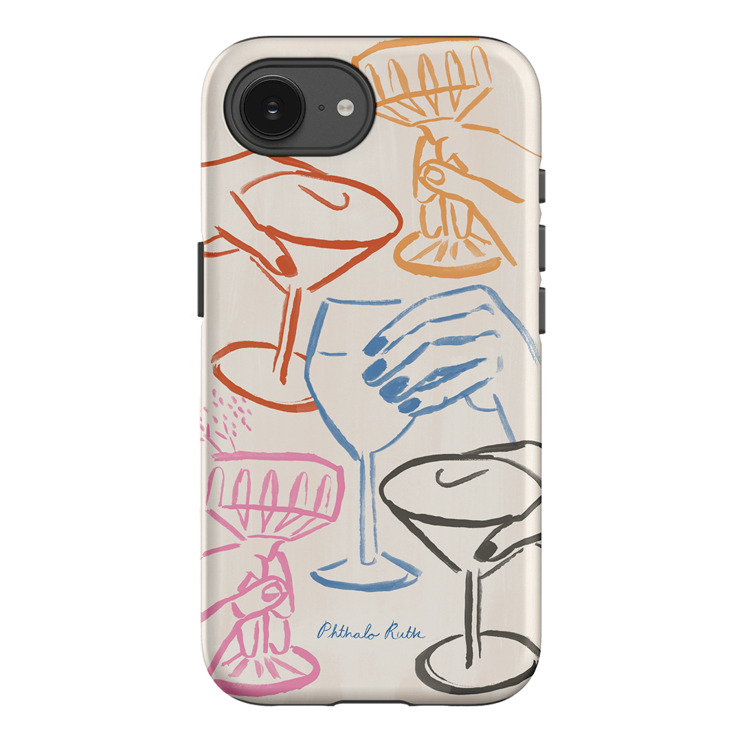 Cheers Multi Printed Phone Cases iPhone 17E / Armoured by Phthalo Ruth - The Dairy