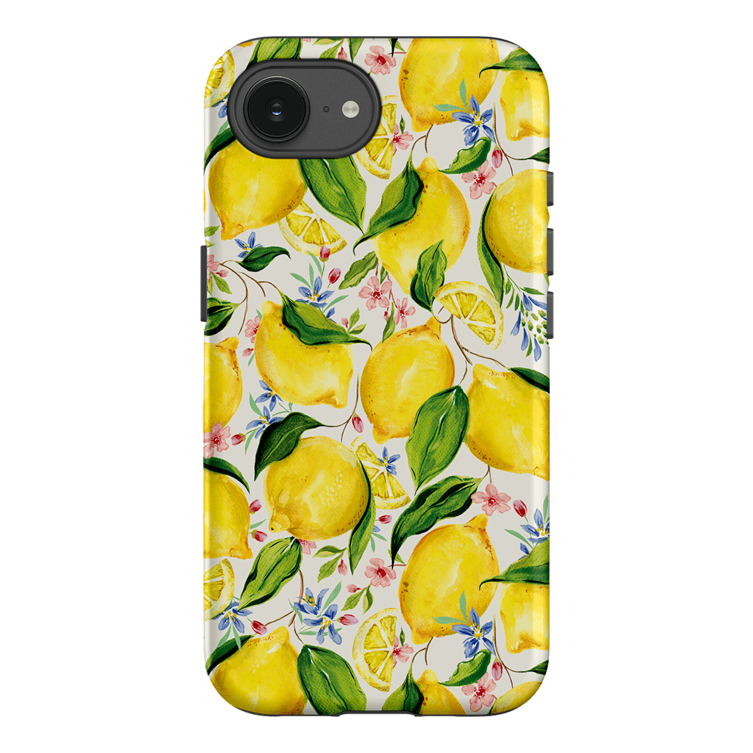 Citrus Lemon Printed Phone Cases iPhone 17E / Armoured by Ellie Mae - The Dairy
