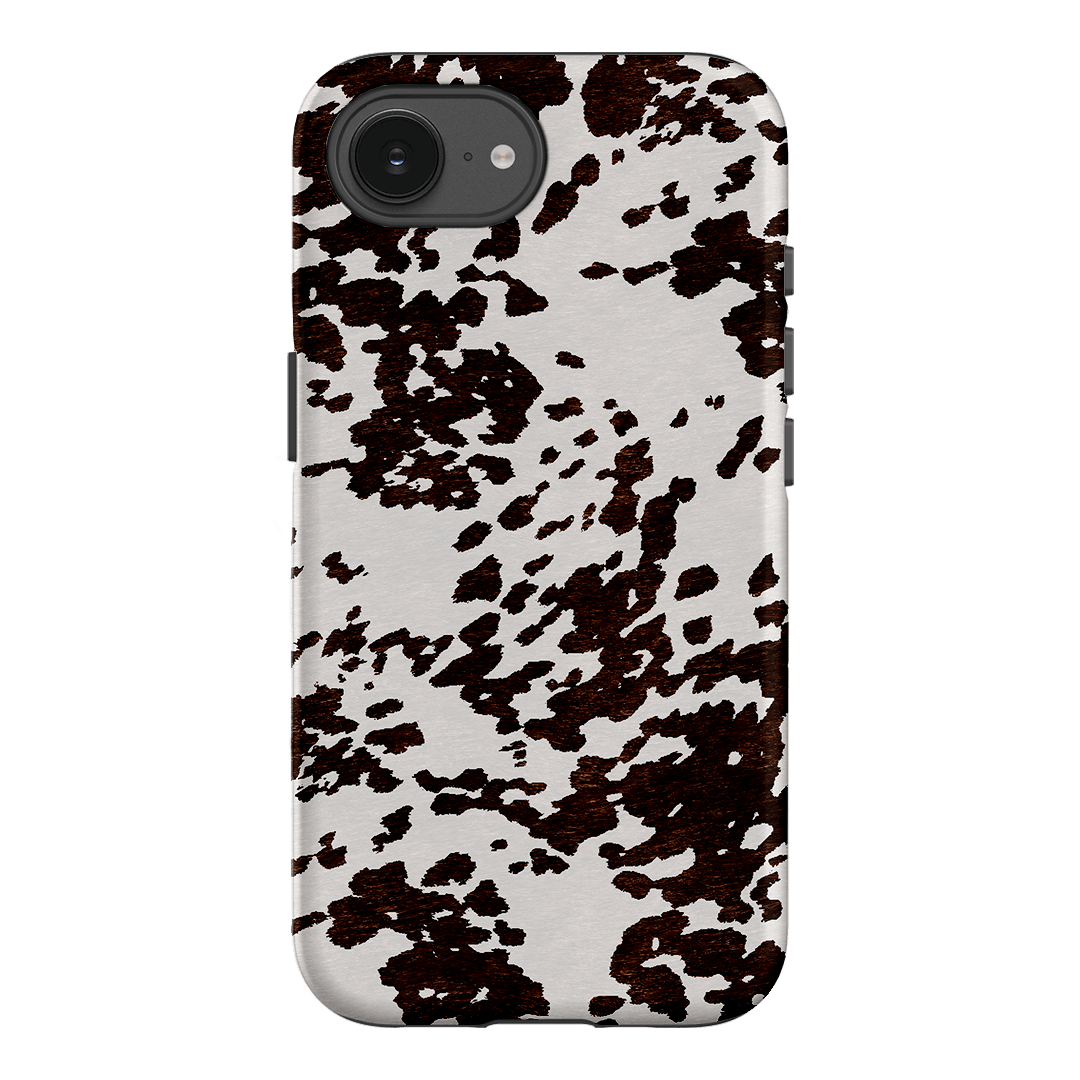 Cowhide Charm Printed Phone Cases iPhone 17E / Armoured by The Dairy - The Dairy
