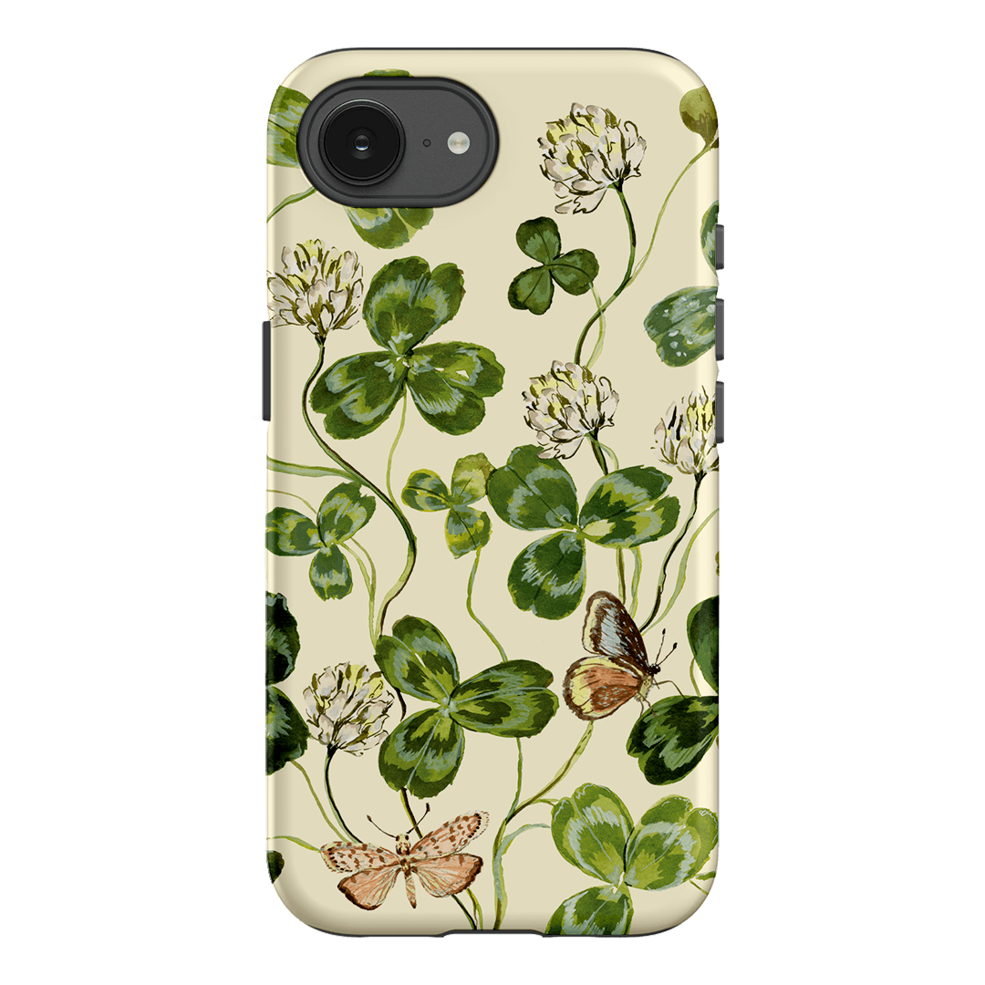 Clover & Butterflies Printed Phone Cases iPhone 17E / Armoured by Ellie Mae - The Dairy