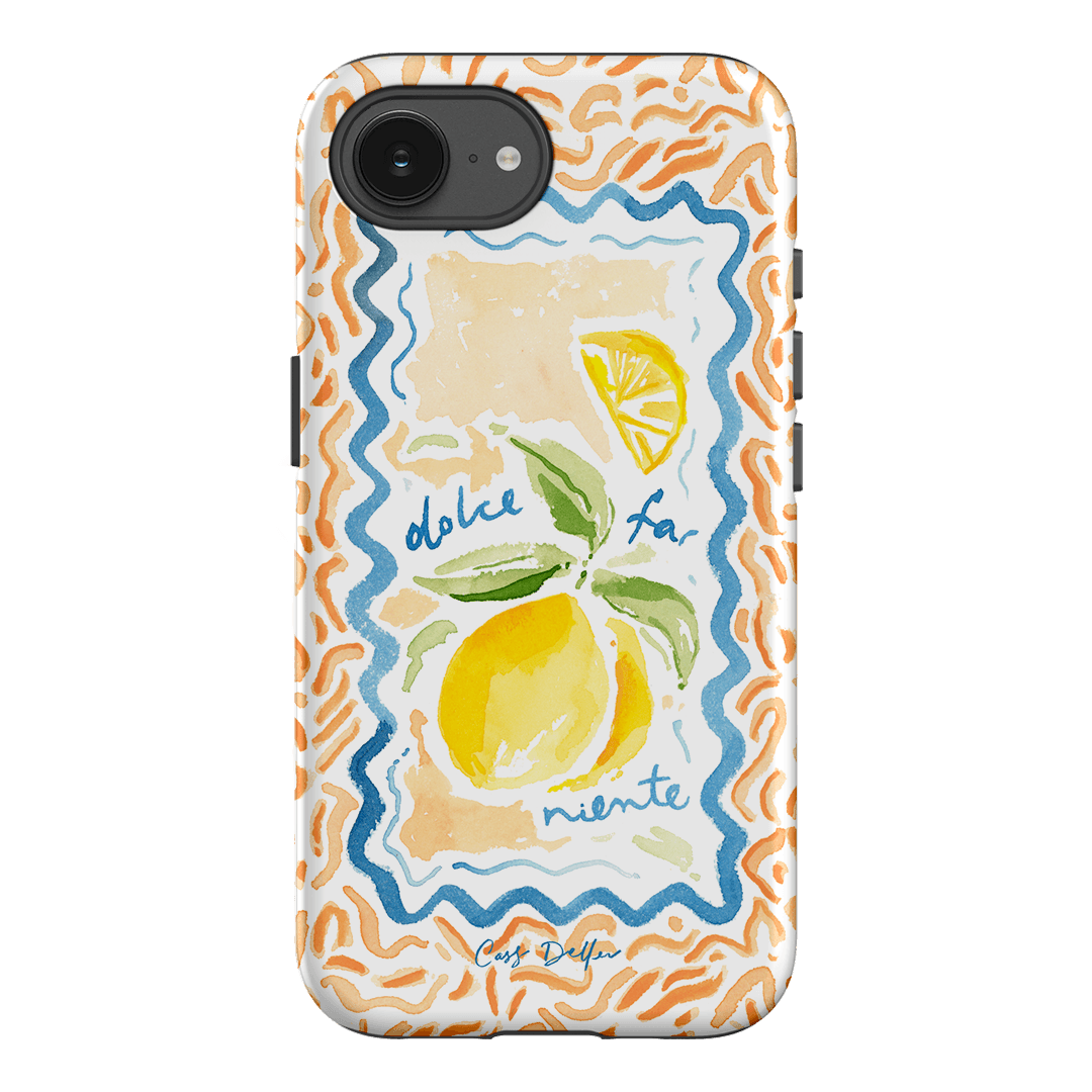 Dolce Far Niente Printed Phone Cases iPhone 17E / Armoured by Cass Deller - The Dairy