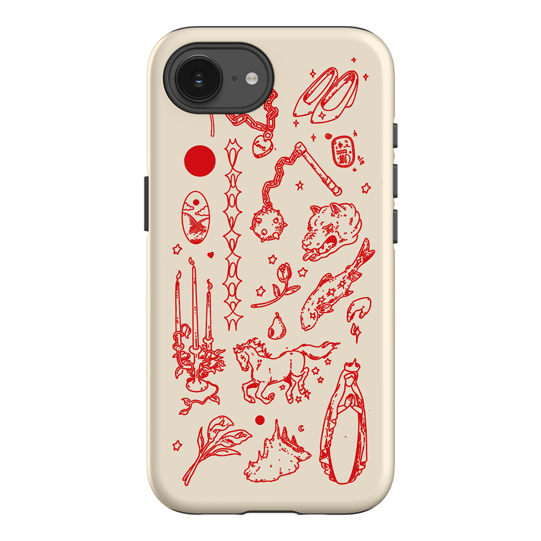 Dreamcore Cream Printed Phone Cases iPhone 17E / Armoured by Easty Beasty - The Dairy