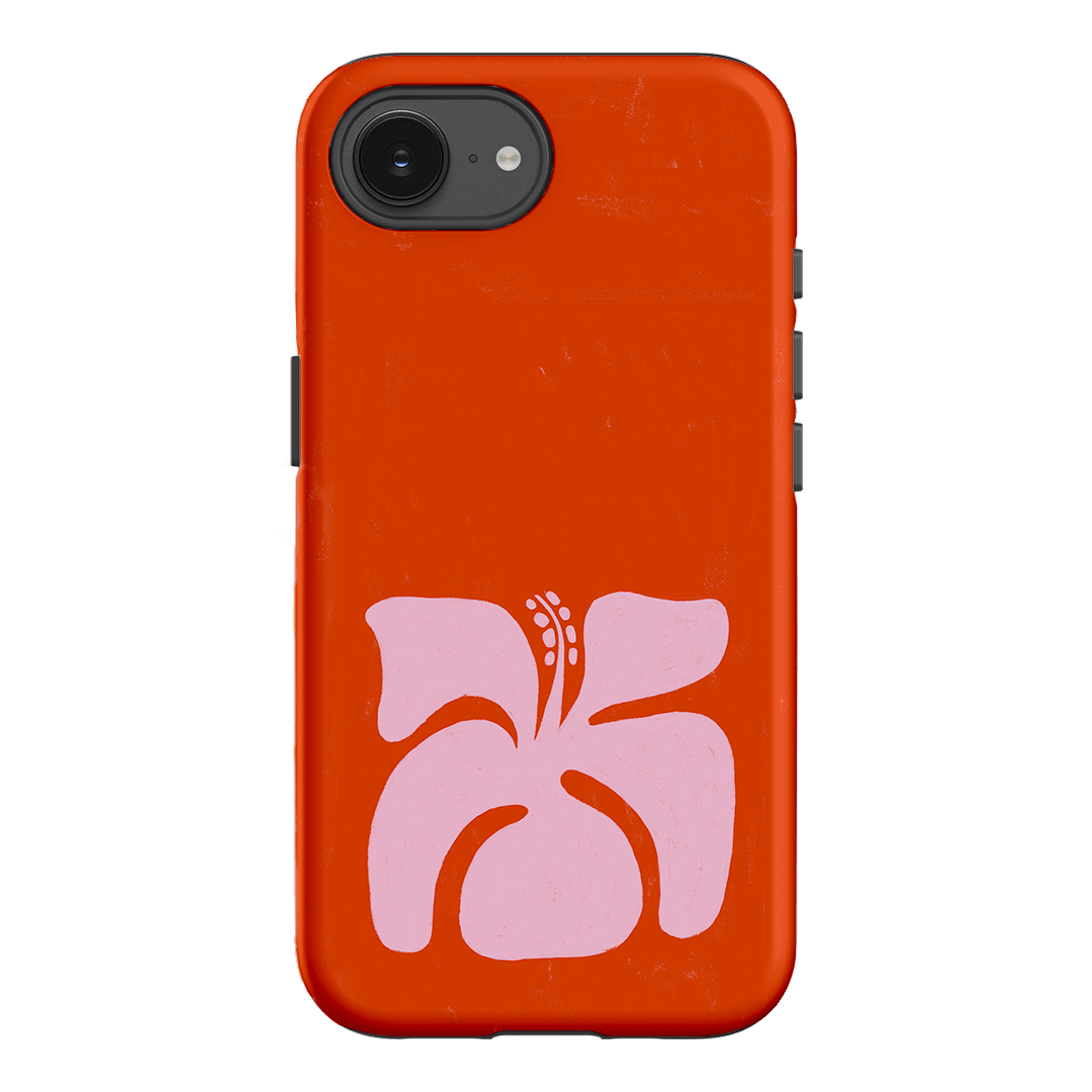 Hibiscus Crush Printed Phone Cases iPhone 17E / Armoured by Marie Fauritte - The Dairy