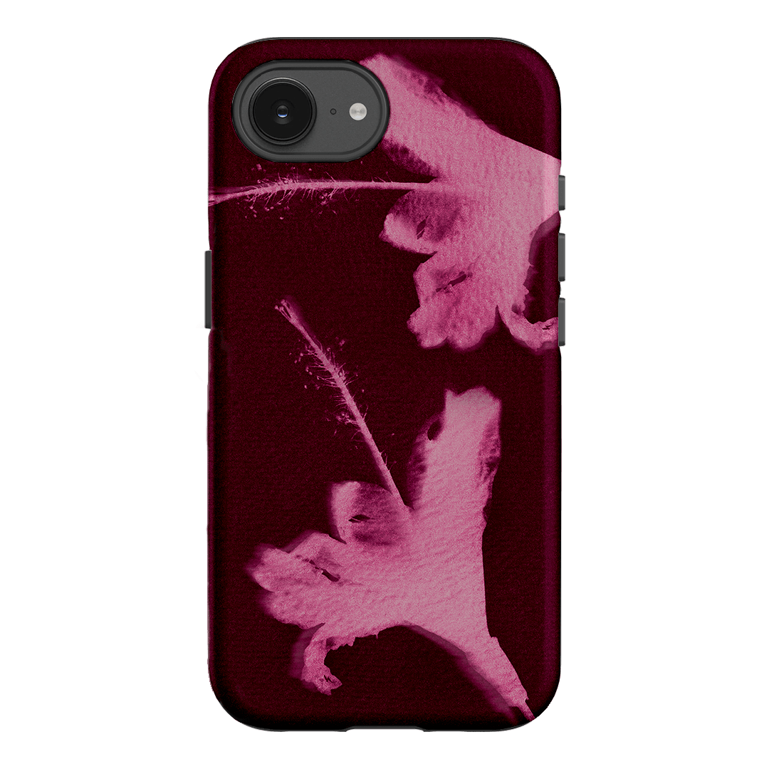 Hibiscus Glow Printed Phone Cases iPhone 17E / Armoured by Sally Hungerford - The Dairy