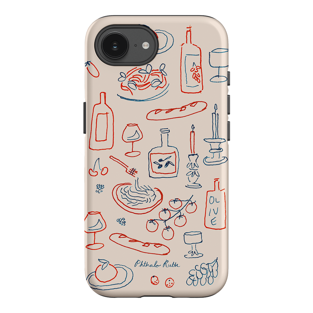 Italian Fare Printed Phone Cases iPhone 17E / Armoured by Phthalo Ruth - The Dairy