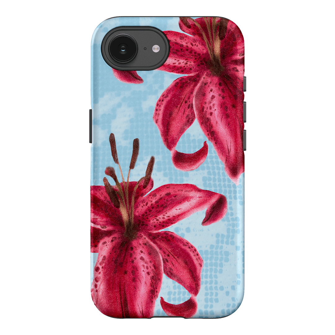 Lillies Printed Phone Cases iPhone 17E / Armoured by Sally Hungerford - The Dairy