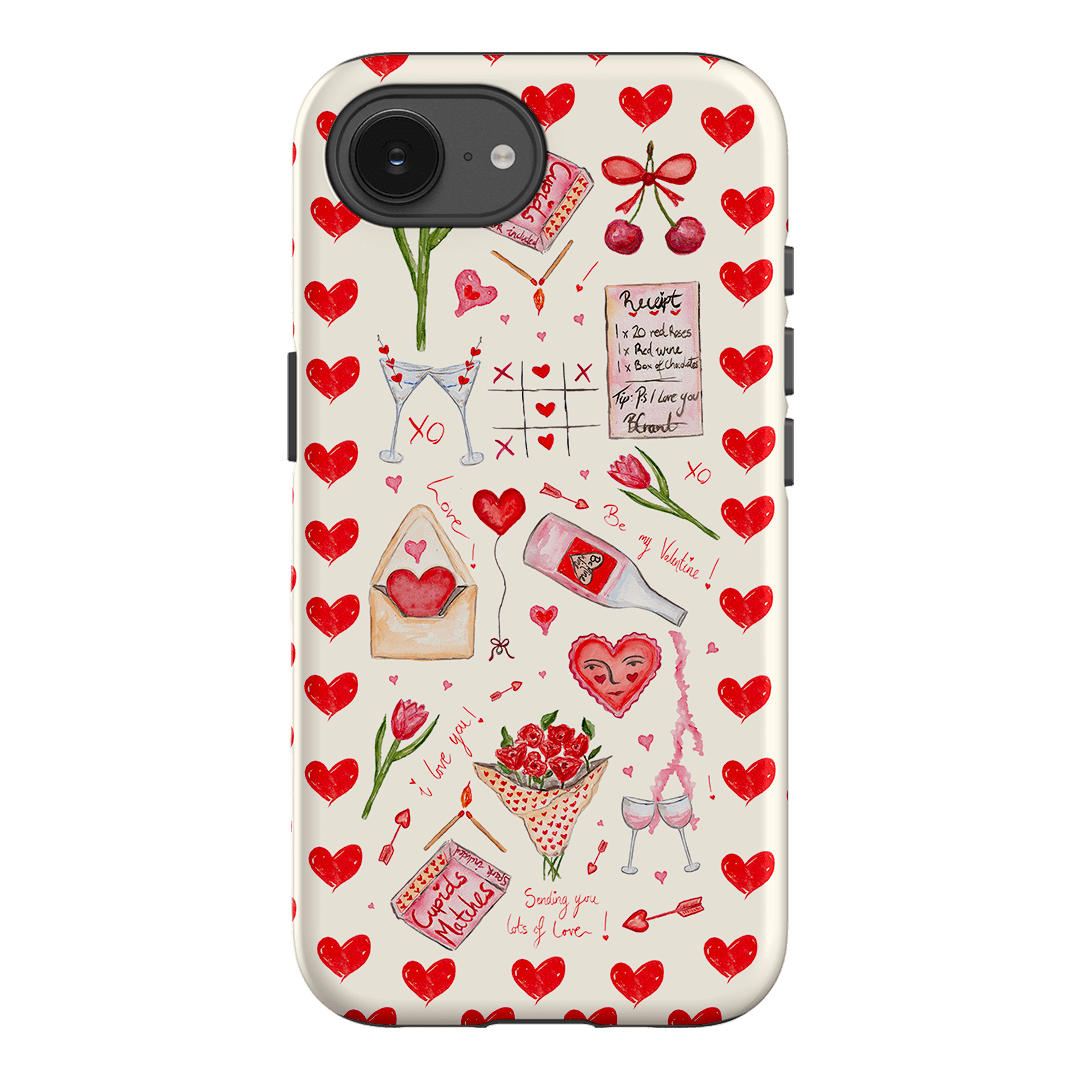Love Note Printed Phone Cases iPhone 17E / Armoured by BG. Studio - The Dairy