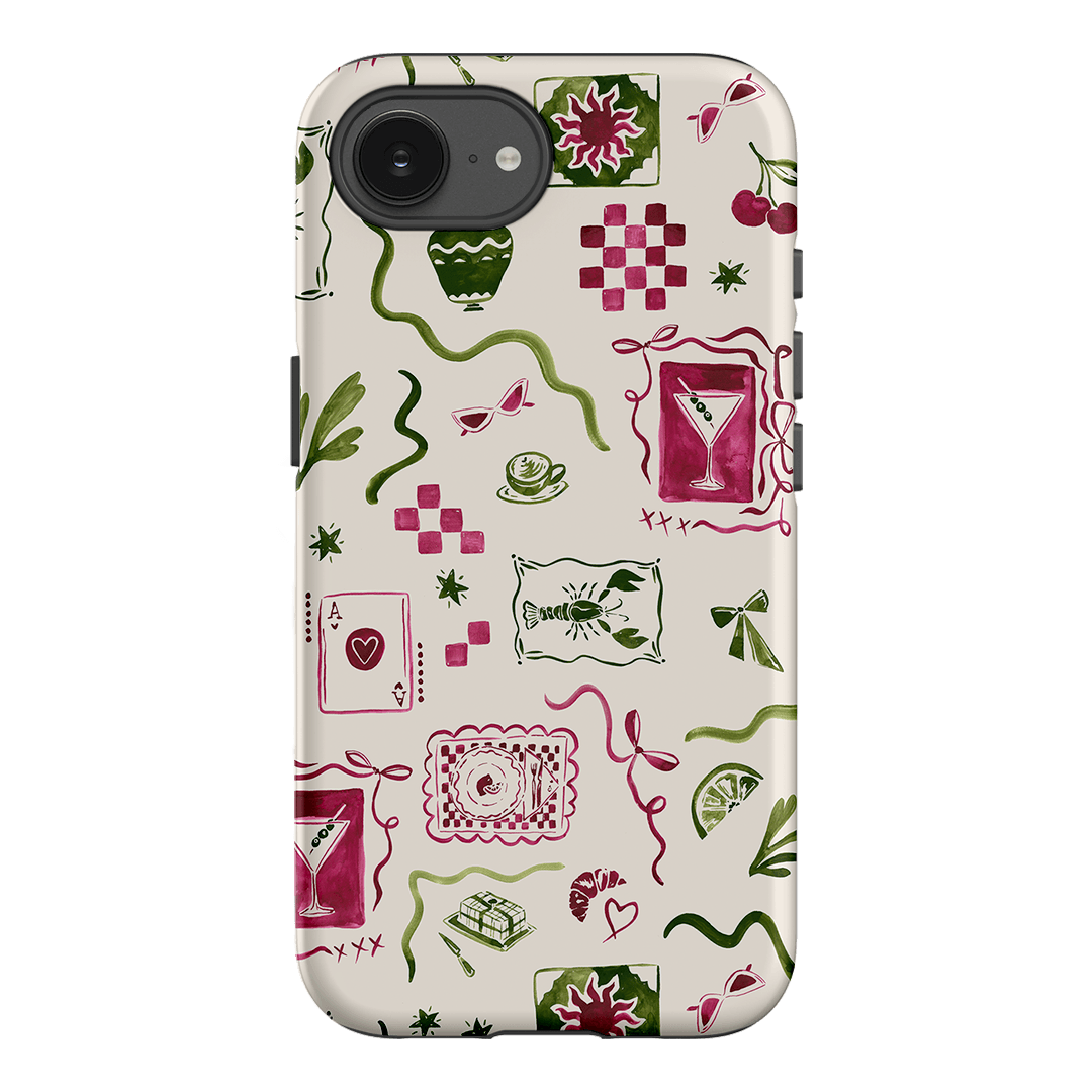 Martini Gal Printed Phone Cases iPhone 17E / Armoured by Charlie Taylor - The Dairy