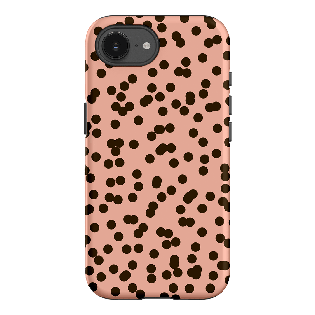 Mini Confetti Pink Chocolate Printed Phone Cases iPhone 17E / Armoured by Veronica Tucker - The Dairy