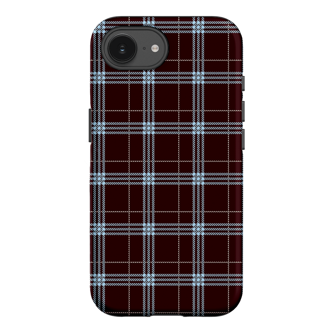 Mocha Plaid Printed Phone Cases iPhone 17E / Armoured by The Dairy - The Dairy