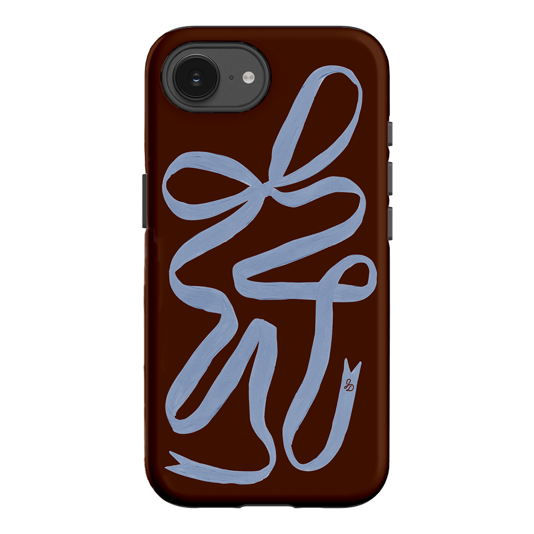 Mocha Ribbon Printed Phone Cases iPhone 17E / Armoured by Jasmine Dowling - The Dairy