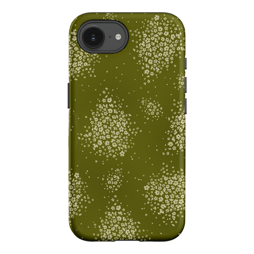 Olive Bloom Printed Phone Cases iPhone 17E / Armoured by Veronica Tucker - The Dairy