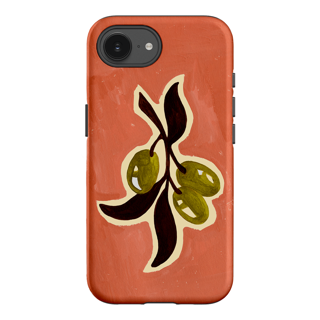 Olives Printed Phone Cases iPhone 17E / Armoured by Studio Bon - The Dairy