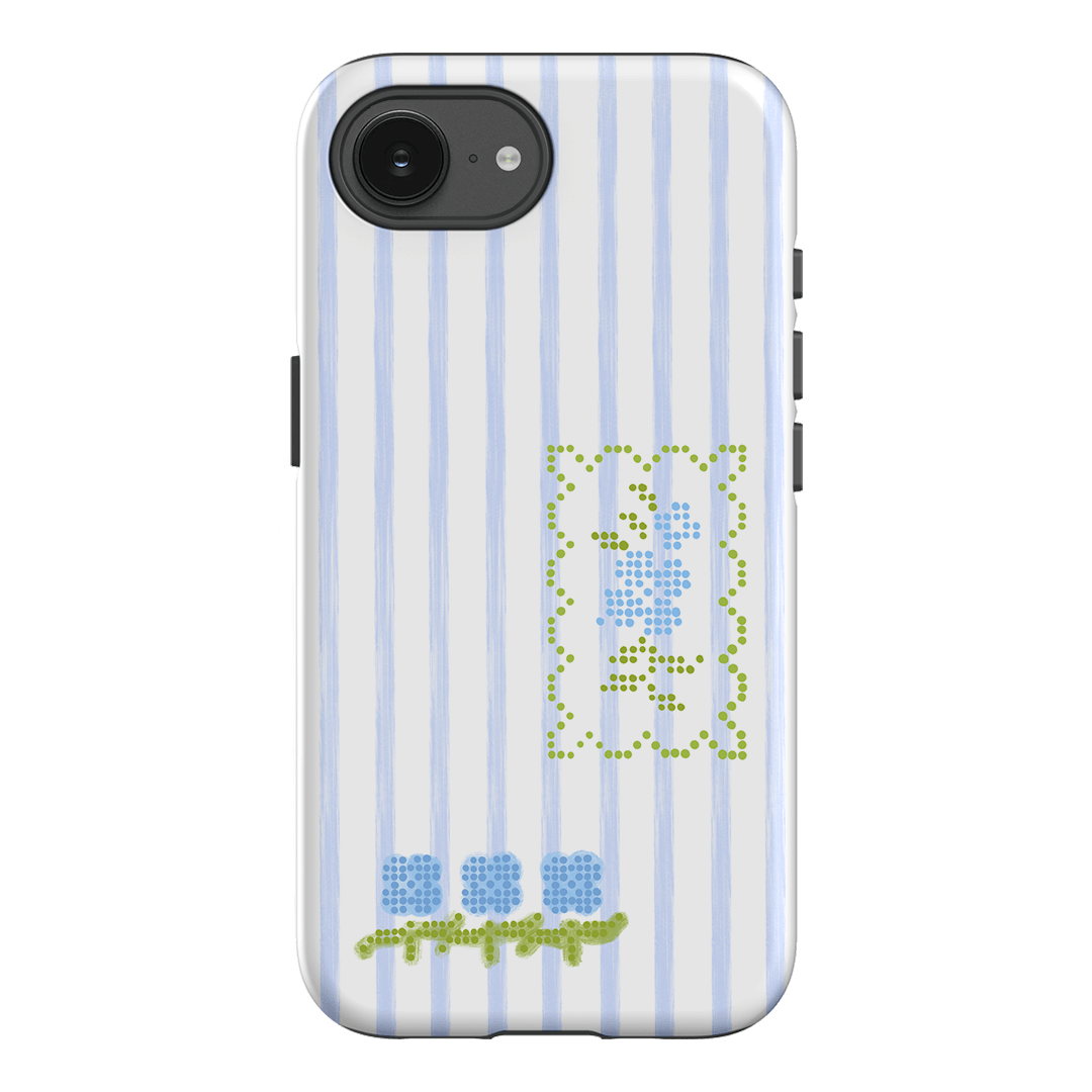 Patchwork Blue Printed Phone Cases iPhone 17E / Armoured by Kayla Carr - The Dairy