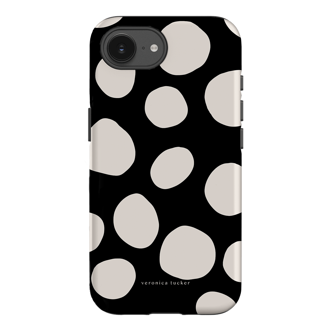 Pebbles Noir Printed Phone Cases iPhone 17E / Armoured by Veronica Tucker - The Dairy