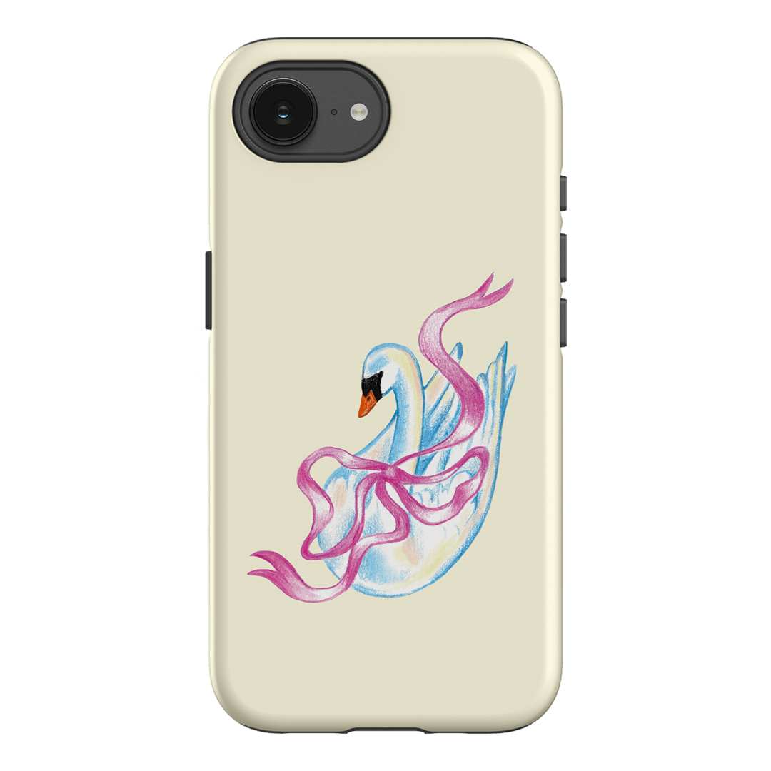 Satin Swan Printed Phone Cases iPhone 17E / Armoured by Femke Studio - The Dairy