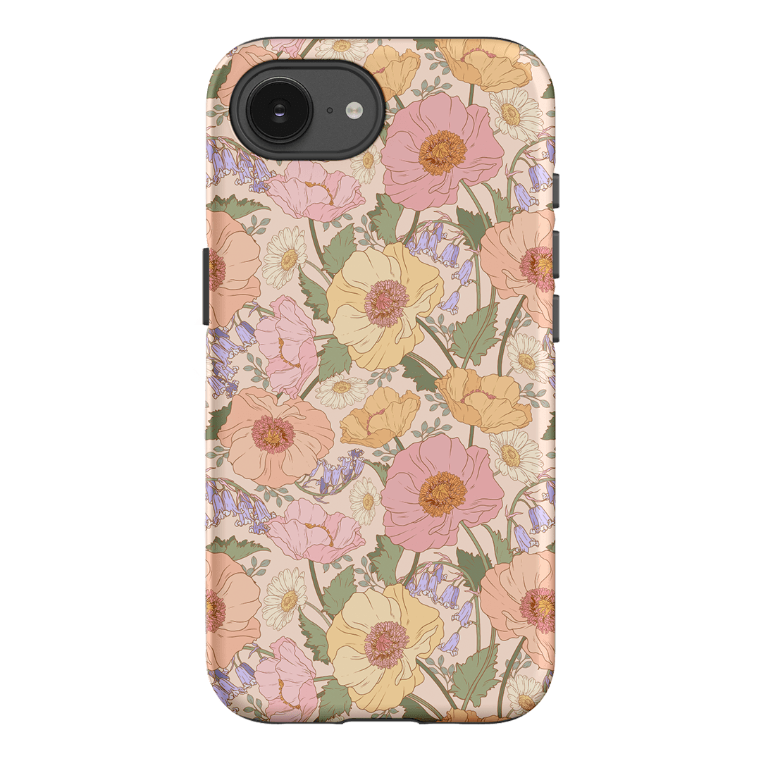 Spring Poppy Printed Phone Cases iPhone 17E / Armoured by Kasiags Art - The Dairy