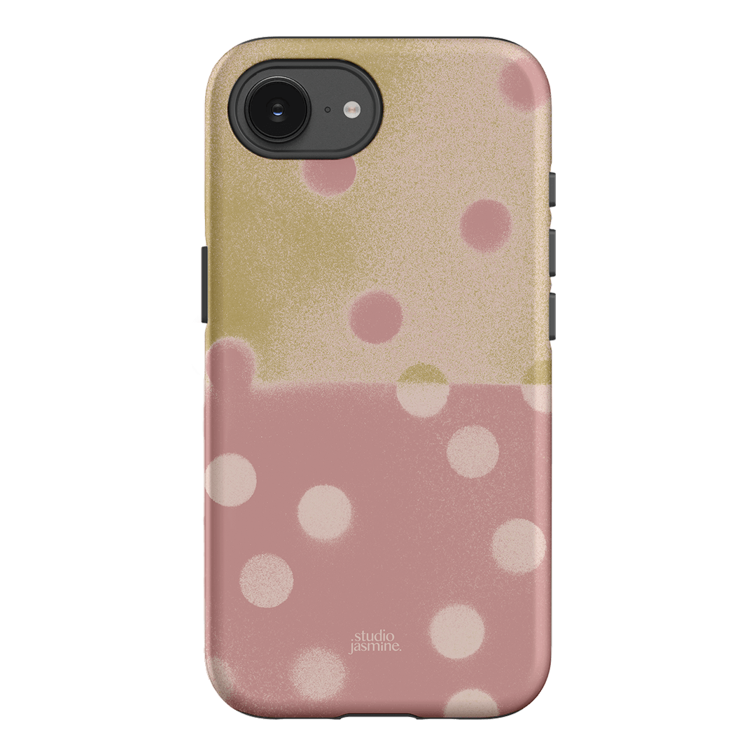 Strawberry Polka Dot Printed Phone Cases iPhone 17E / Armoured by Jasmine Dowling - The Dairy