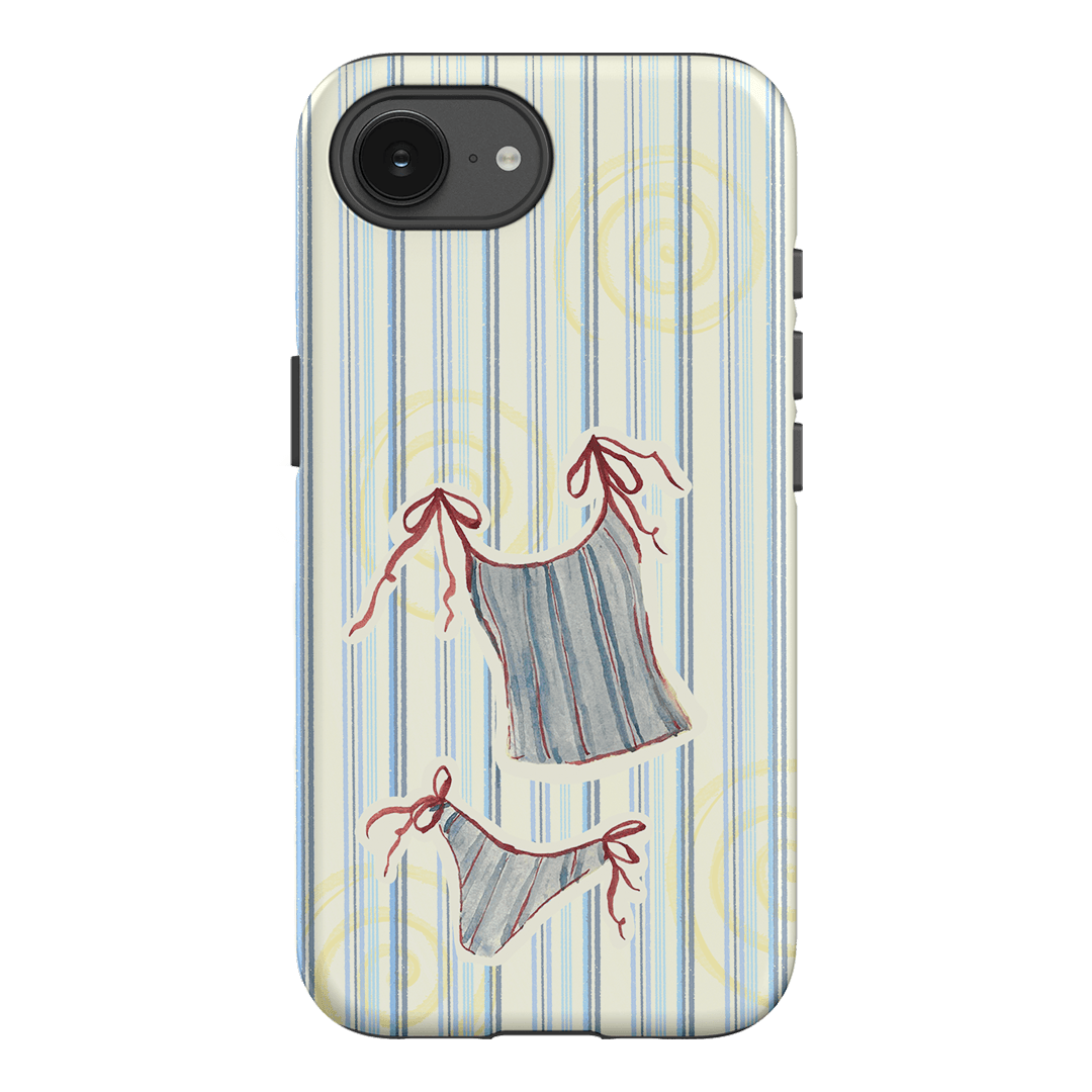 Stripe Tankini Printed Phone Cases iPhone 17E / Armoured by Kayla Carr - The Dairy