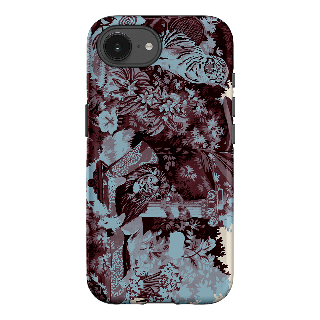 Tippi Blue Printed Phone Cases iPhone 17E / Armoured by Desmond & Dempsey - The Dairy