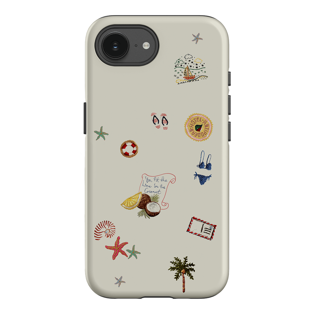 Vacay All Day Cream Printed Phone Cases by Antipodean - The Dairy
