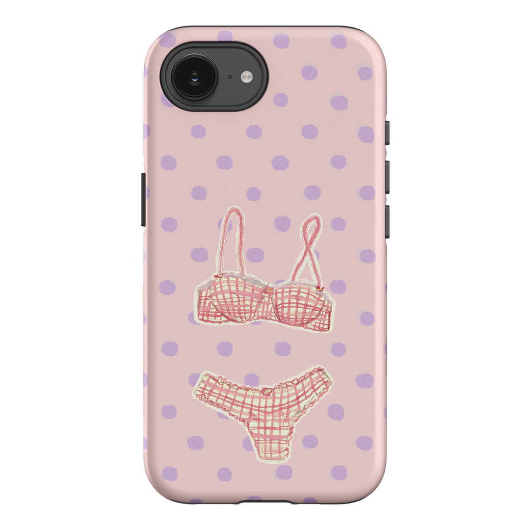 Vintage Gingham Printed Phone Cases iPhone 17E / Armoured by Kayla Carr - The Dairy
