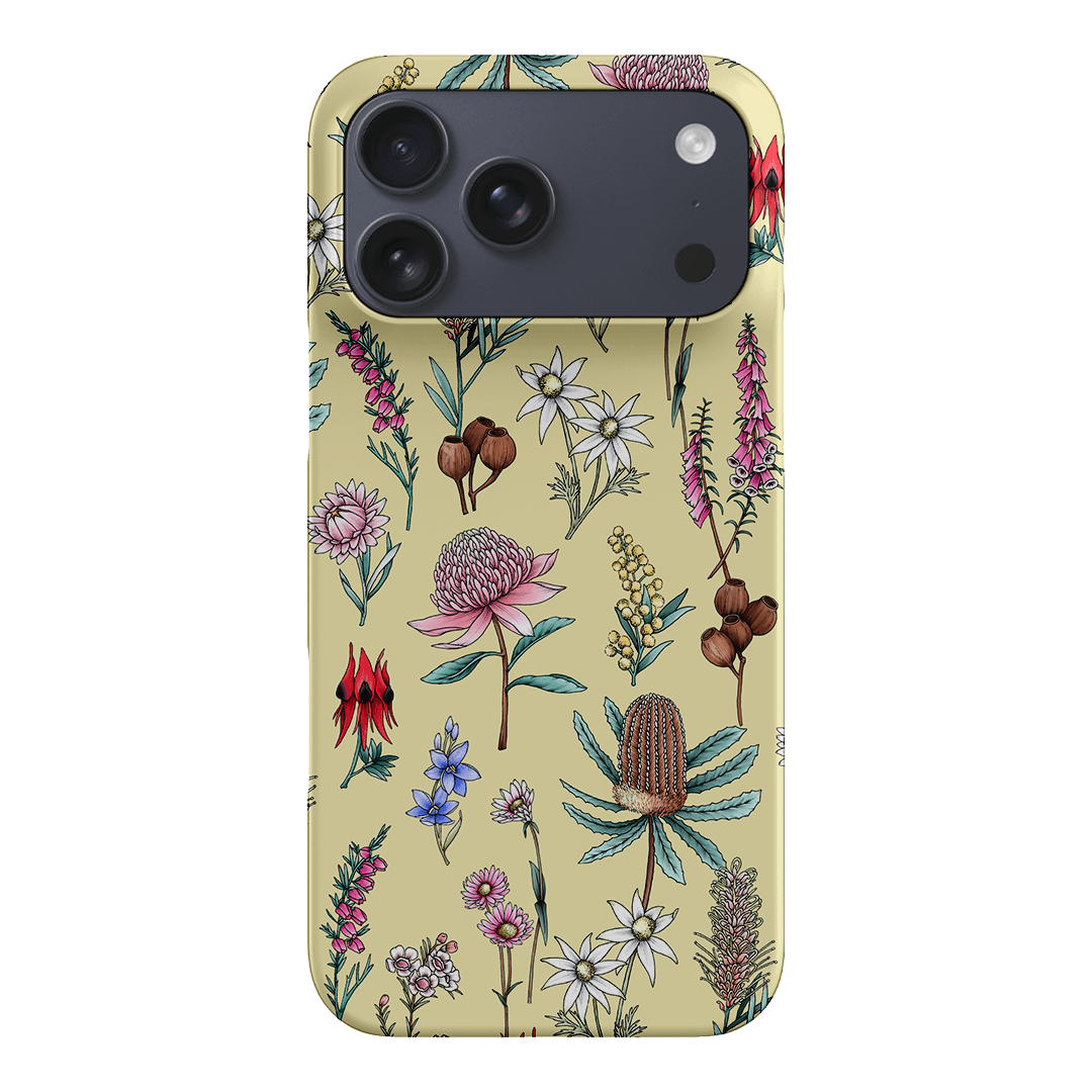 Banksia Butter Printed Phone Cases iPhone 17 Pro Max / Snap by Typoflora - The Dairy