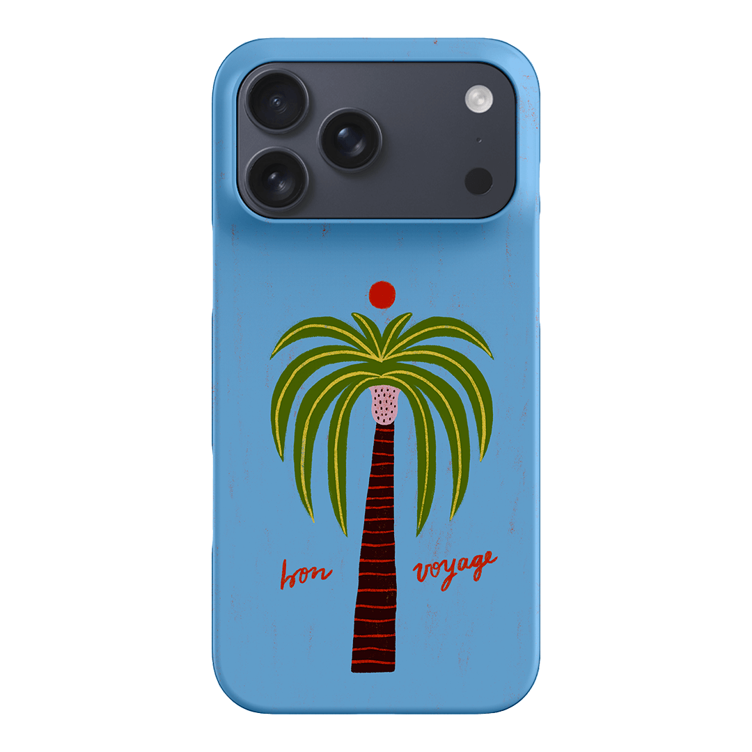 Bon Voyage Blue Printed Phone Cases iPhone 17 Pro Max / Snap by Marie Faurrite - The Dairy