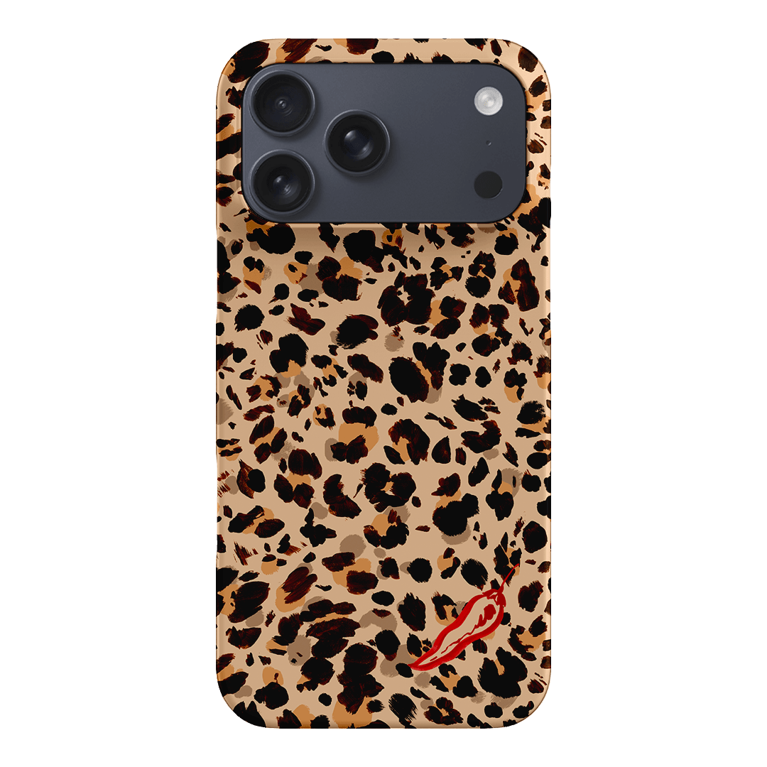 Chilli Leopard Printed Phone Cases iPhone 17 Pro Max / Snap by Charlie Taylor - The Dairy